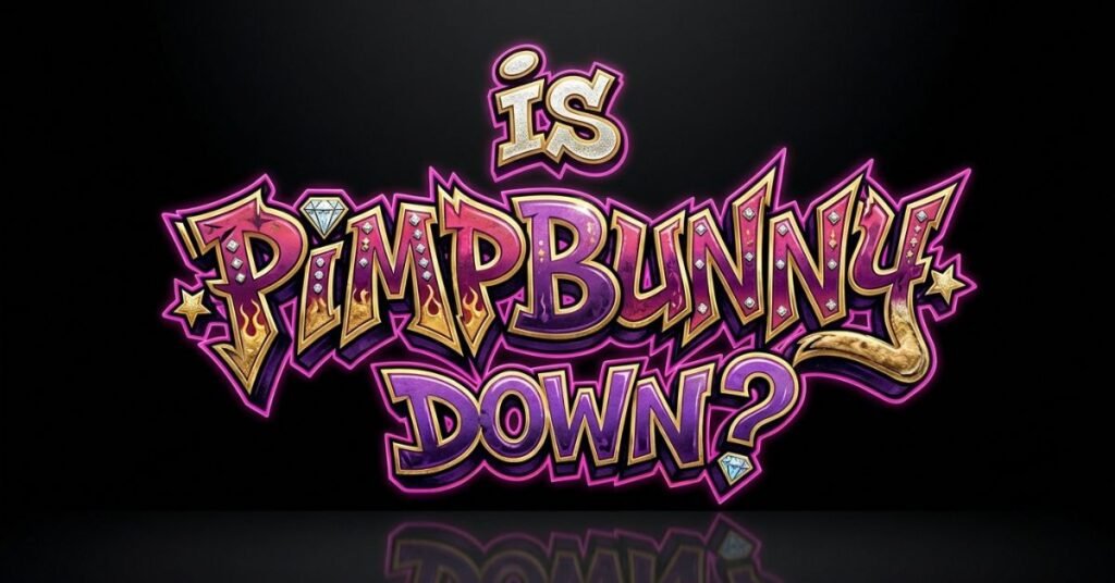 Is PimpBunny Down